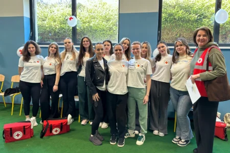 Prvo i drugo mjesto na natjecanju Mladih Hrvatskog Crvenog križa