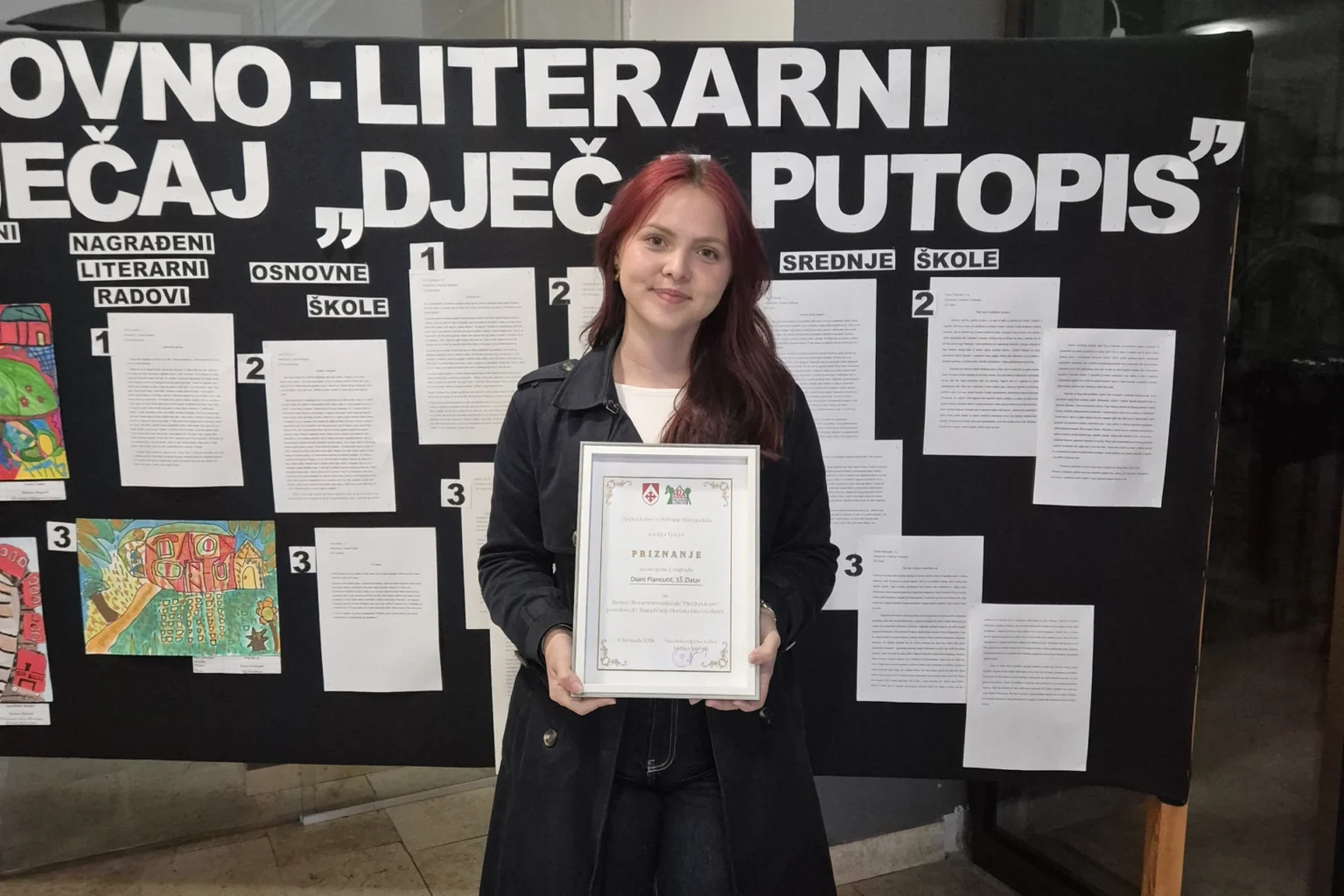 Tri učenice SŠ Zlatar među nagrađenima na natječaju “Dječji putopis”